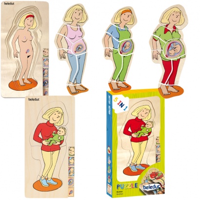 Lagenpuzzle Mutter